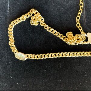 Kendra Scott Grier gold tone necklace